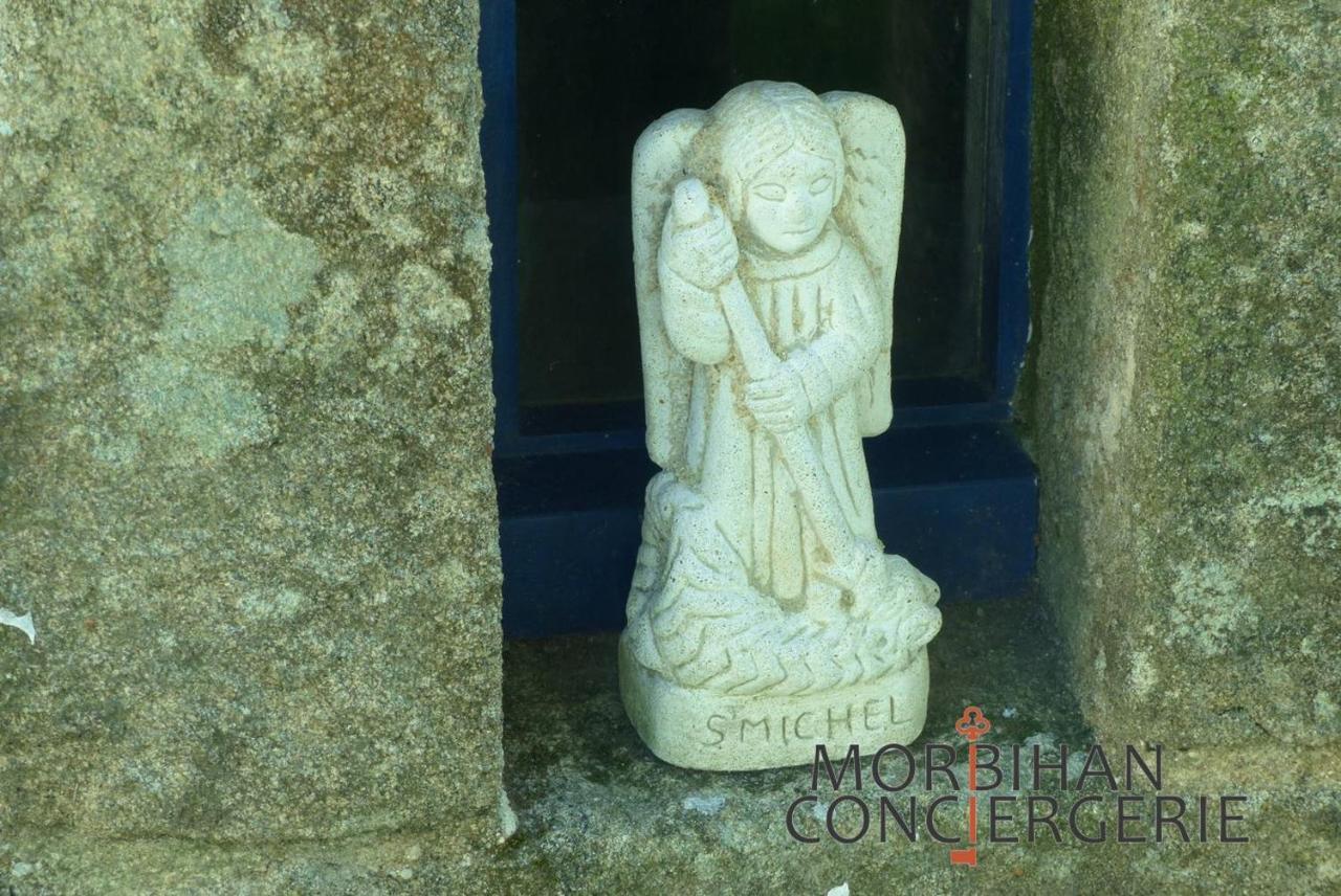 Belle Longere En Campagne A Larmor Baden Villa ภายนอก รูปภาพ
