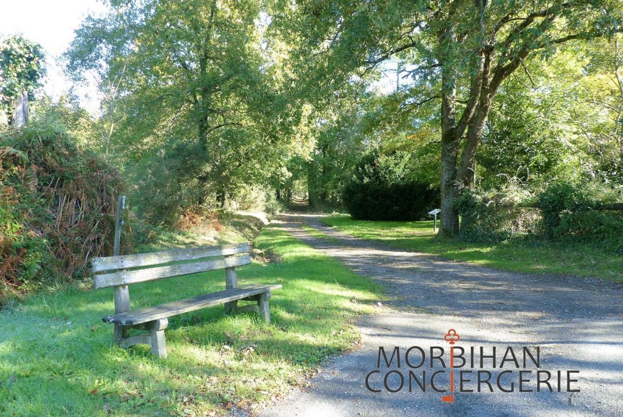 Belle Longere En Campagne A Larmor Baden Villa ภายนอก รูปภาพ