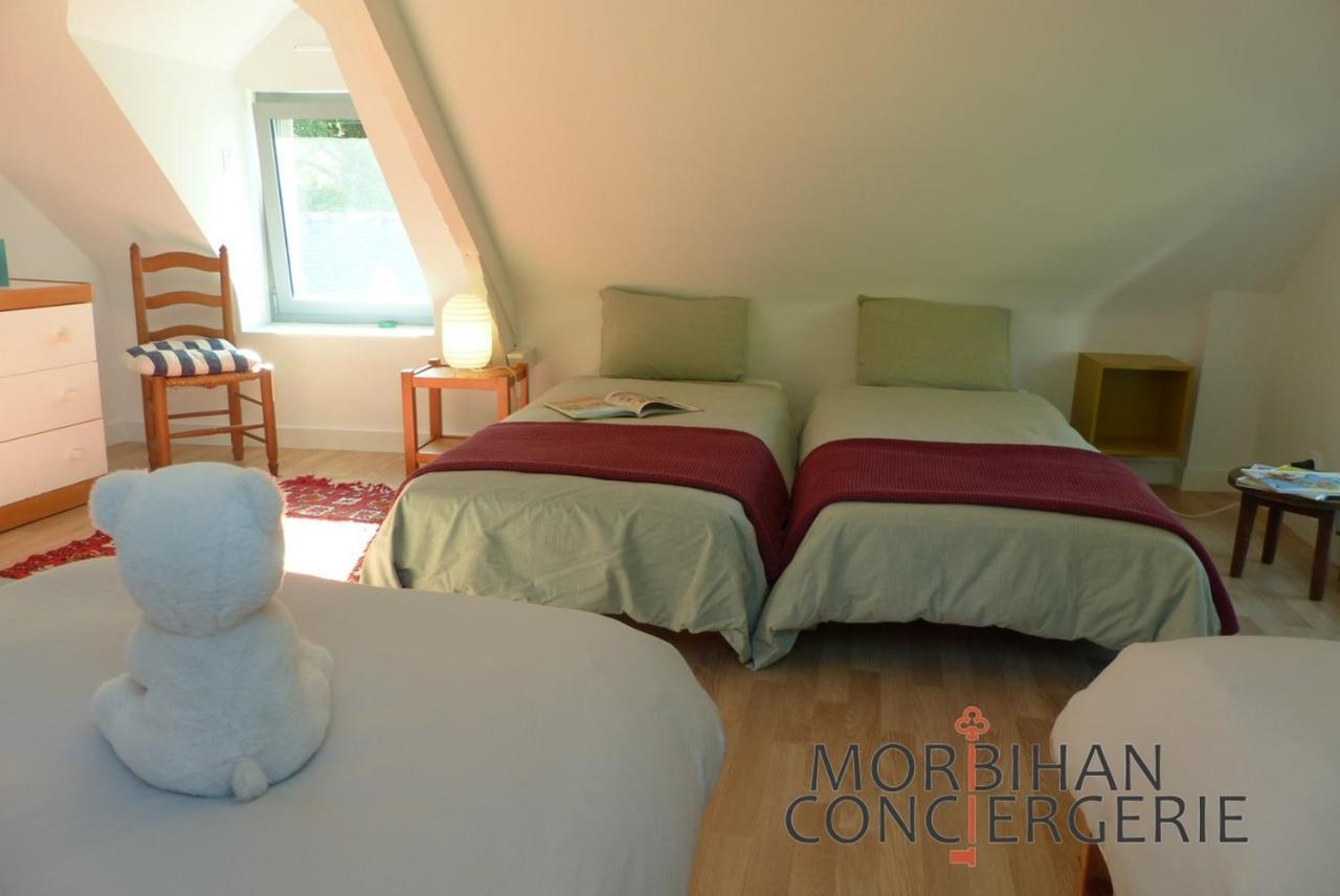 Belle Longere En Campagne A Larmor Baden Villa ภายนอก รูปภาพ