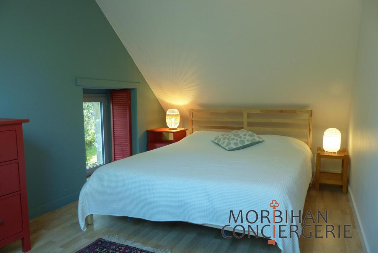 Belle Longere En Campagne A Larmor Baden Villa ภายนอก รูปภาพ